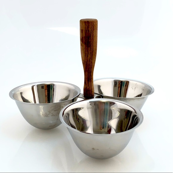 Midcentury candies, nuts, saucer holder. - Picture 5 of 6